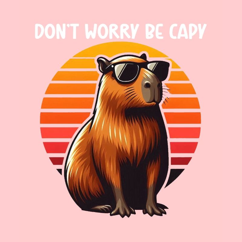 Mach Dir Keine Sorgen, Sei Capy Süße Capybara