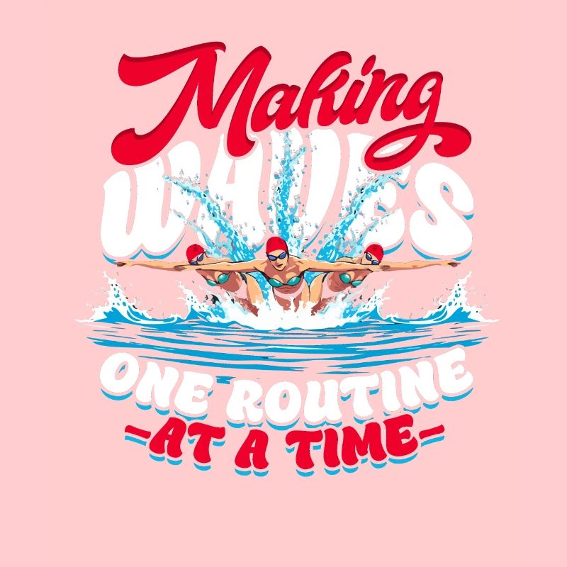 Synchronschwimmen Making Waves One Routine