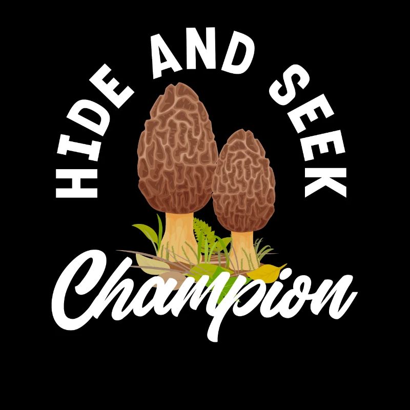 Les chasseurs de champignons se cachent et cherchent un champion
