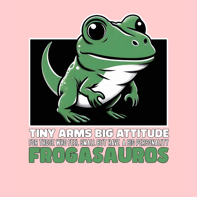 TINY ARMS BIG ATTITUDE - FROGASAURUS