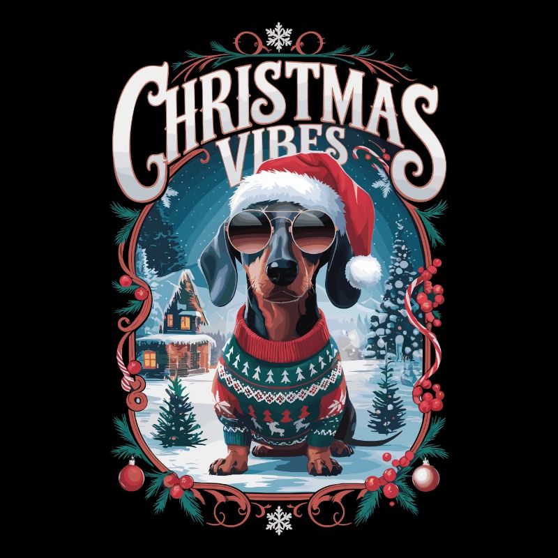 Teckel Noël Vibes