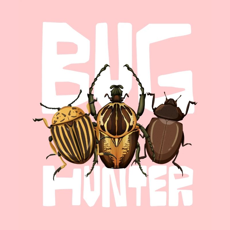 Bug Hunter Insect Lover Design