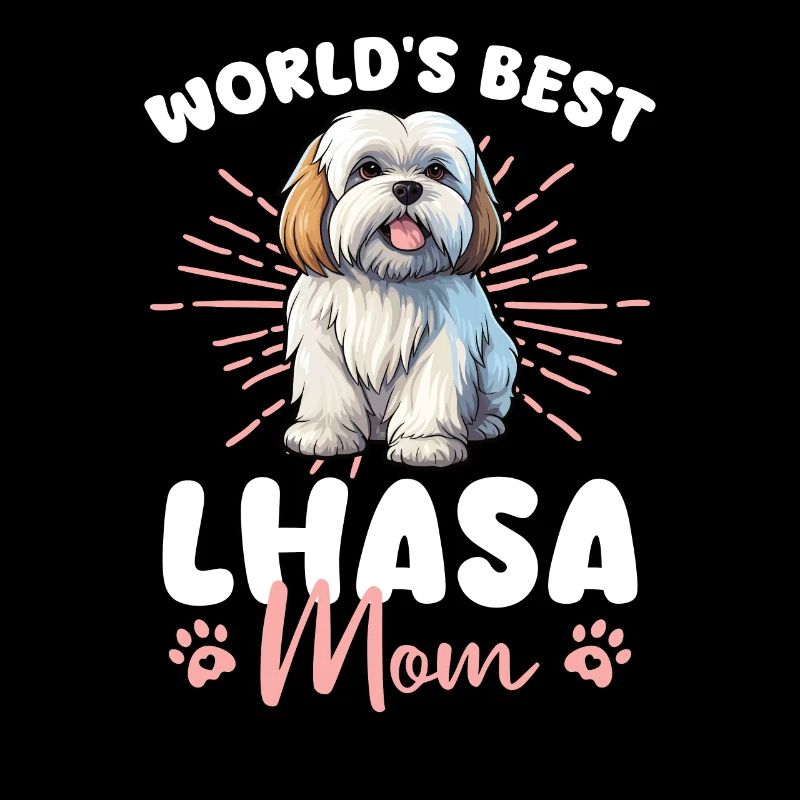 Lhasa Apso Groovy Lhasa Mom