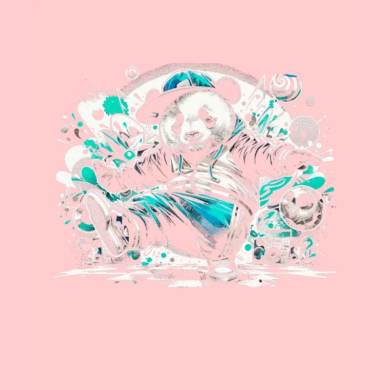 Breakdancing Breakdance Panda