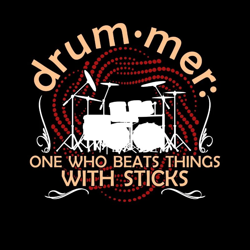 Drummer One Who Beats Things With Sticks