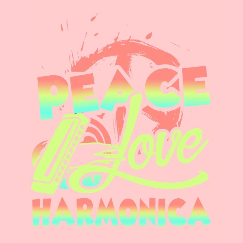Peace Love Harmonica