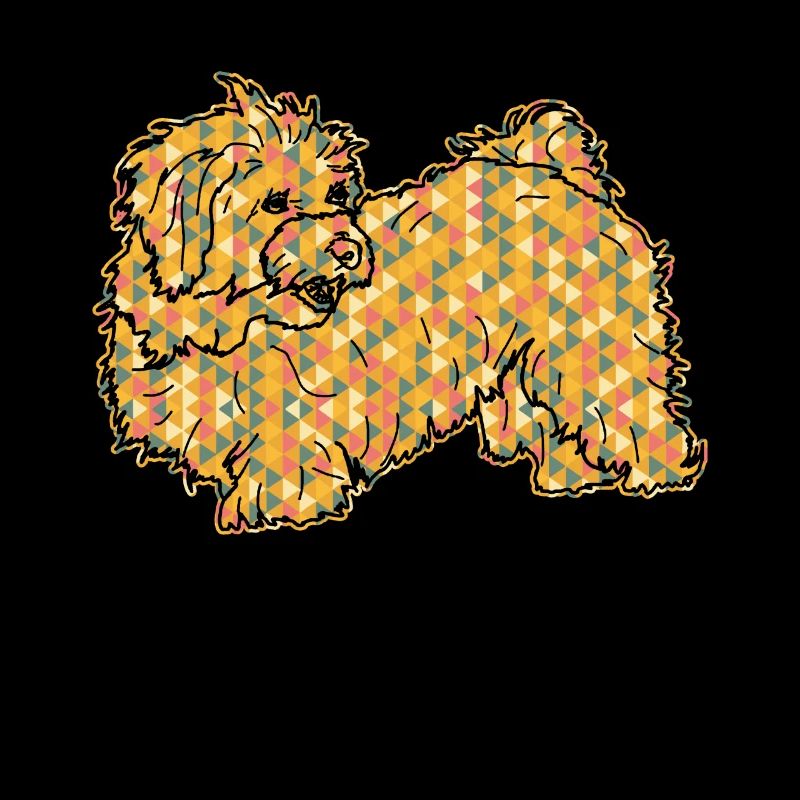 Havanese Dog Geometric
