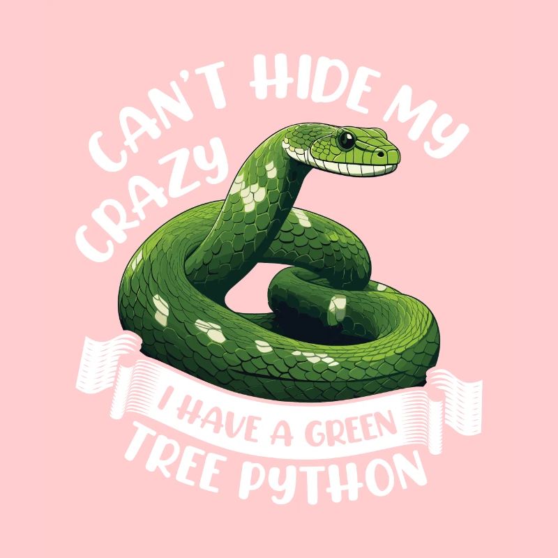 Python arborescent vert