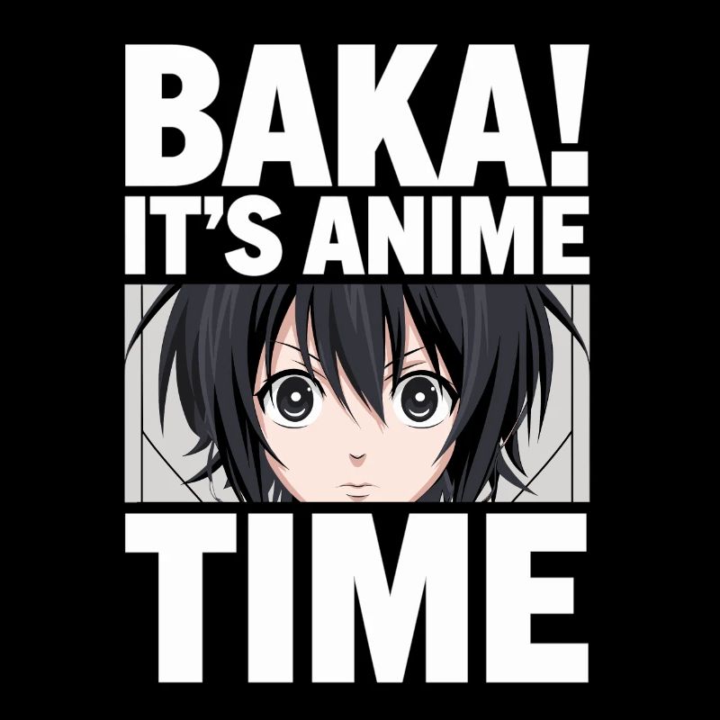 Baka! It's Anime Time – Funny Anime Design