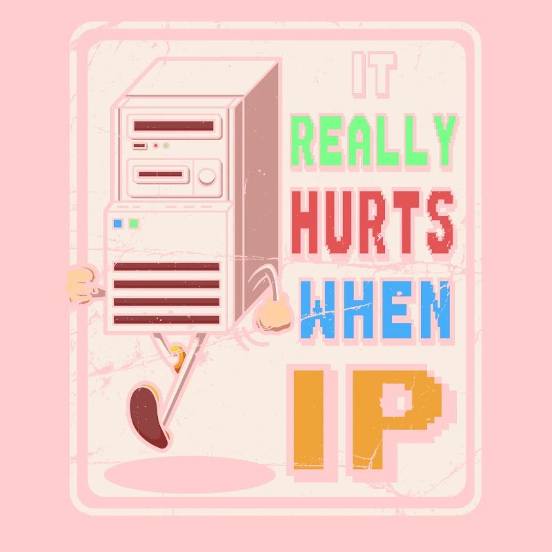 Lustiger Spruch "It Burns when i Pee"!