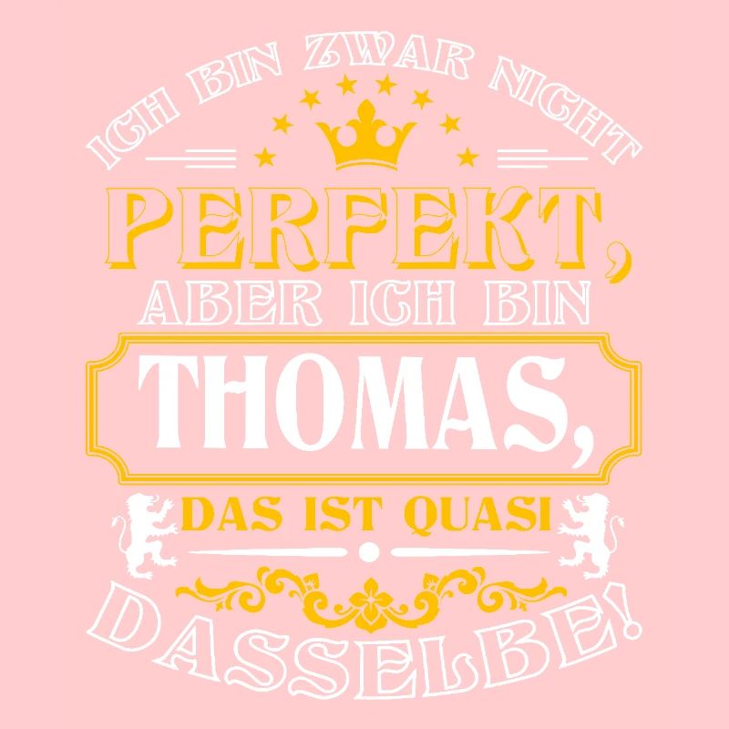 Funny THOMAS for Name Day with Name Name