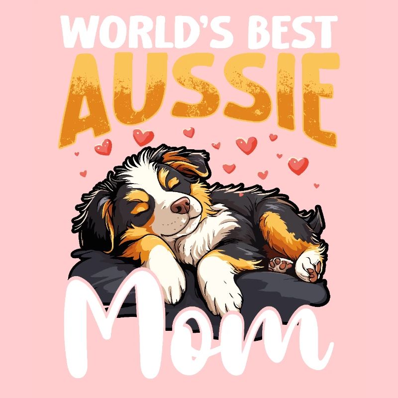 Australian Shepherd Dog Aussie Mama