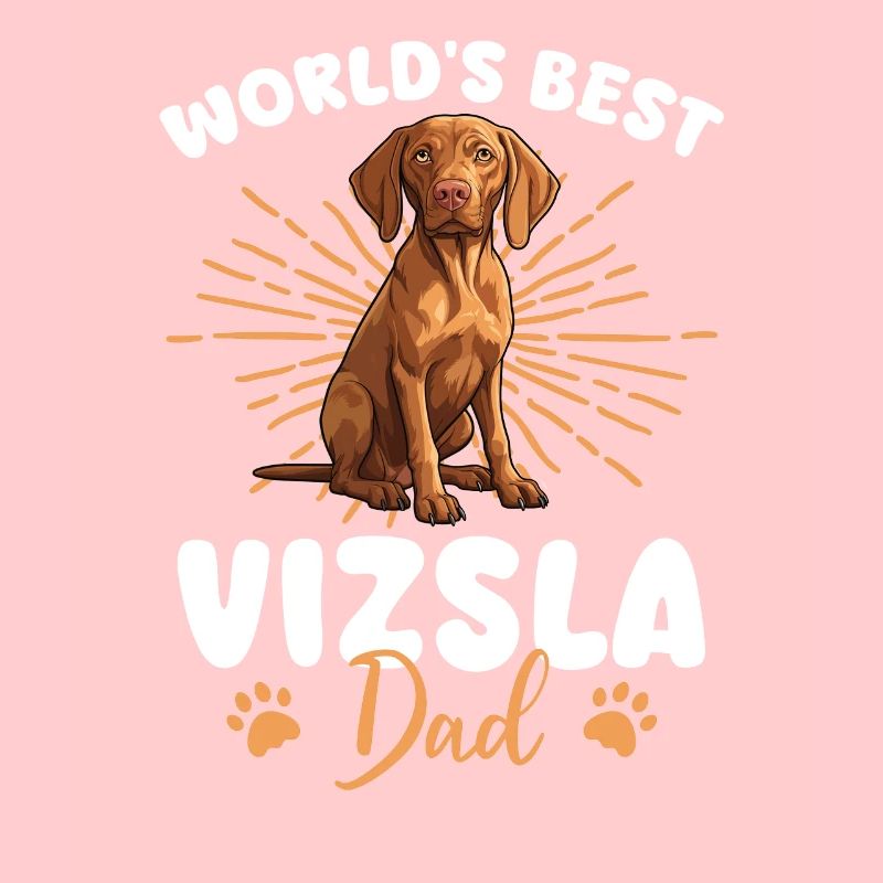 Shorthaired Hungarian Pointer Vizsla Dad