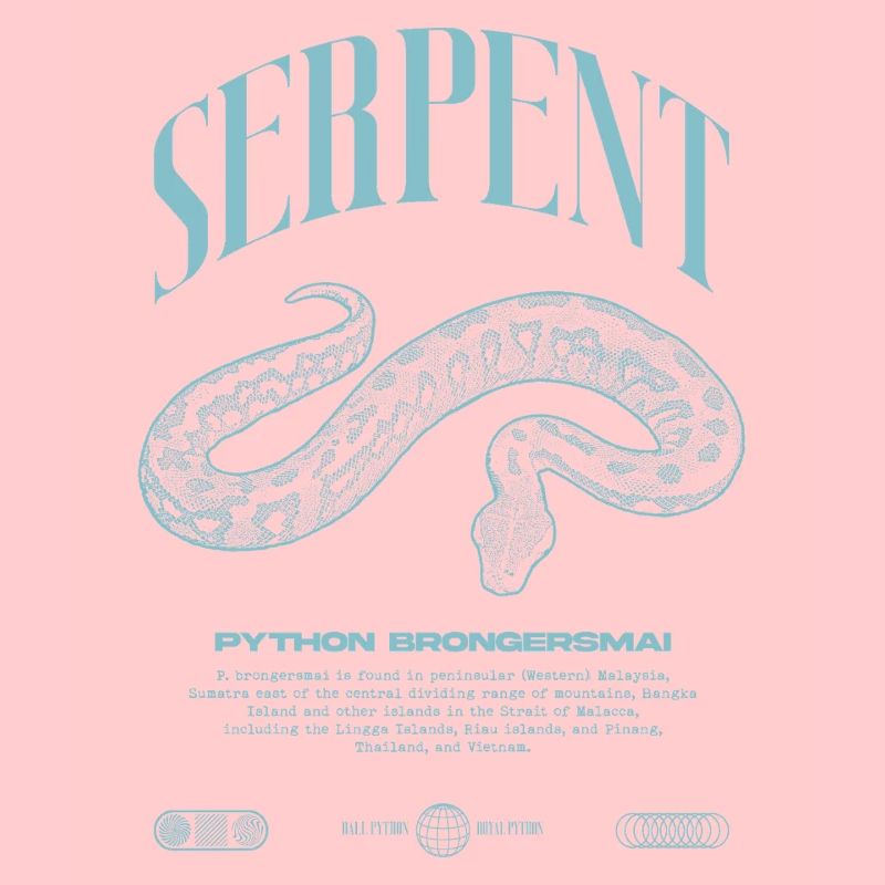 python de sang moderne reptile keeper streetwear
