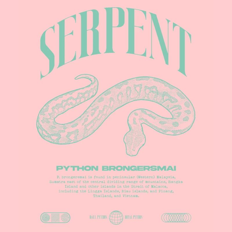 python de sang moderne reptile keeper streetwear
