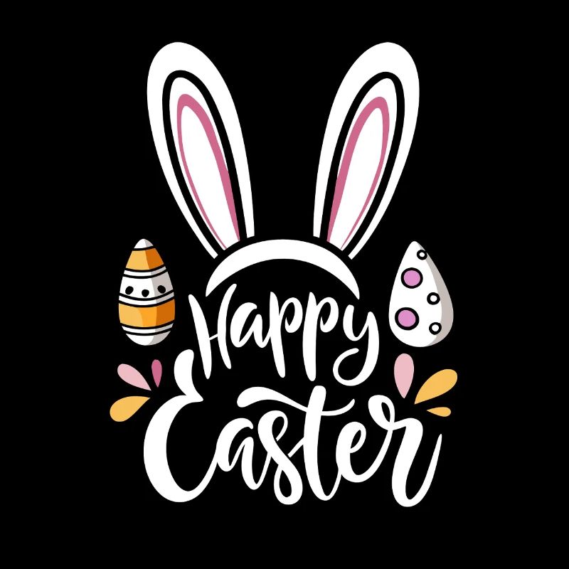 Happy Easter - Osterhase - Osterei - Geschenk
