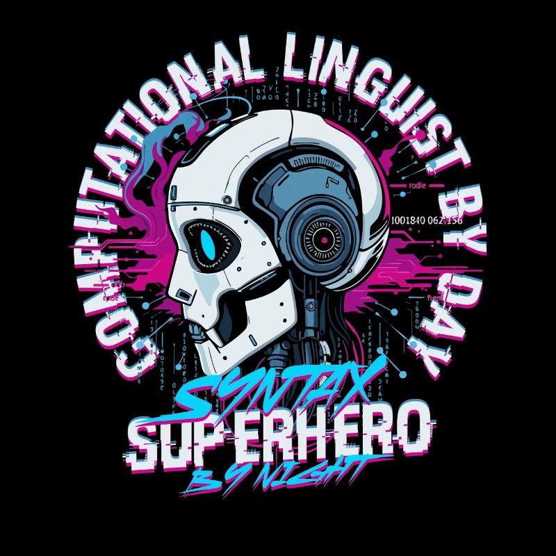 Computational Linguist Syntax Hero By Night