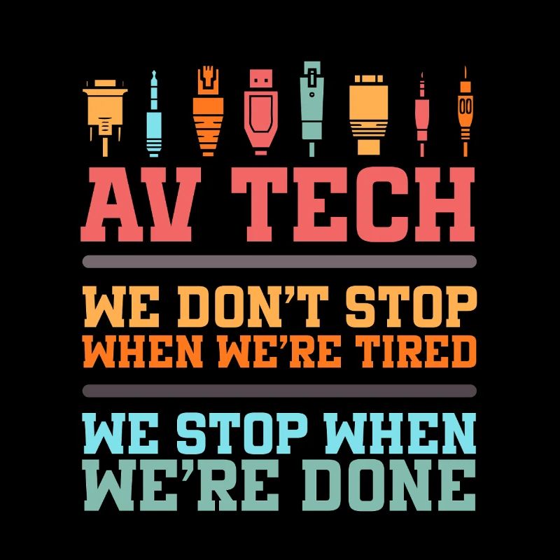 Technicien audiovisuel AV Tech