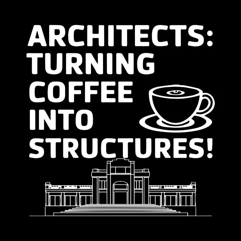 Architects: Turning coffee into structures!