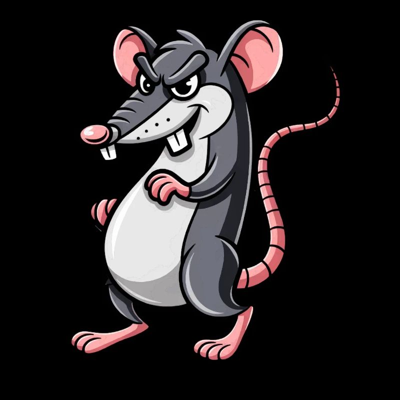 RATTE Grimmig