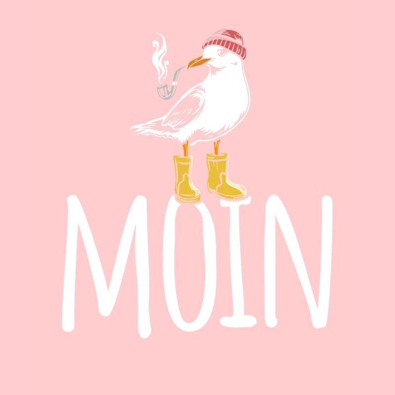 Möwe - Moin - Nordsee - Geschenk