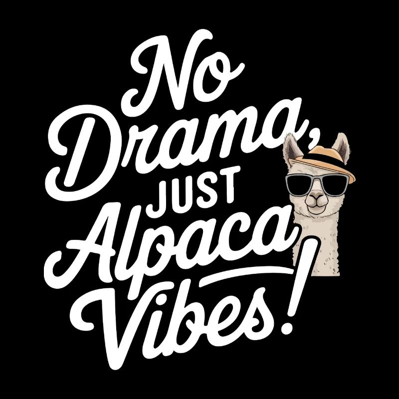 Pas de drame, juste des vibrations d’alpaga !