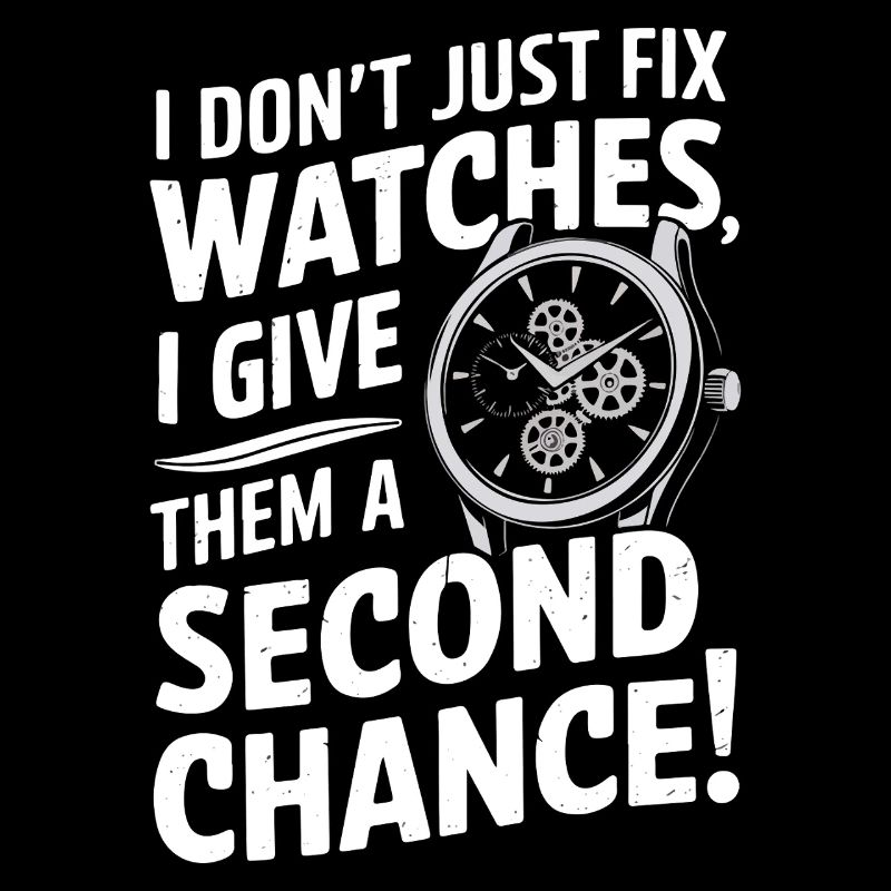 I don’t just fix watches; I give them a second cha
