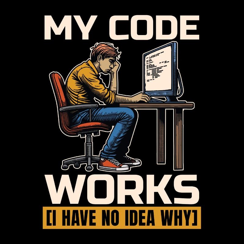 Codeur Mon code fonctionne Je n’ai aucune idée Développeur web