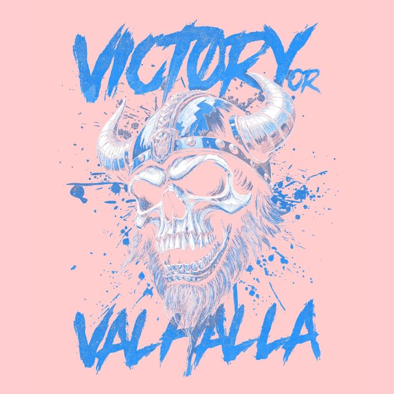 Nordischer Wikingersieg oder Walhalla