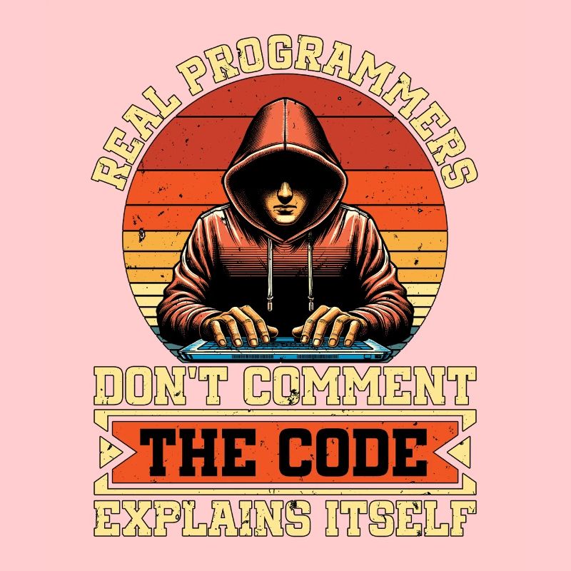 Codeur Les vrais programmeurs ne commentent pas le développeur Web