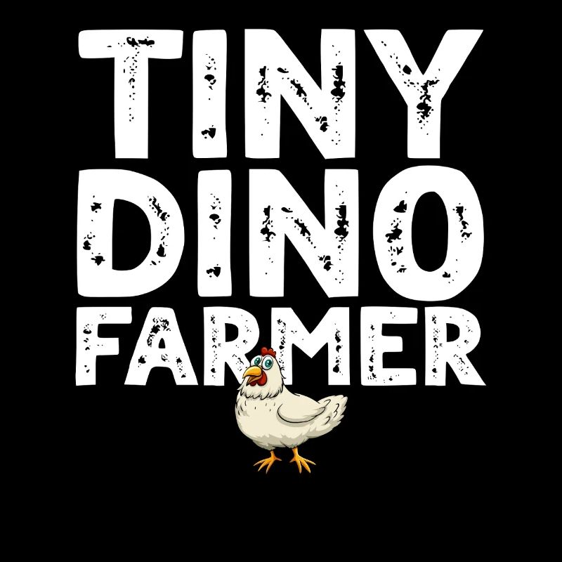 Tiny dino farmer - Dinosaur Funny Dino Farmer