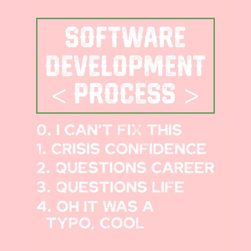 Software Development Process Humor Programmer
