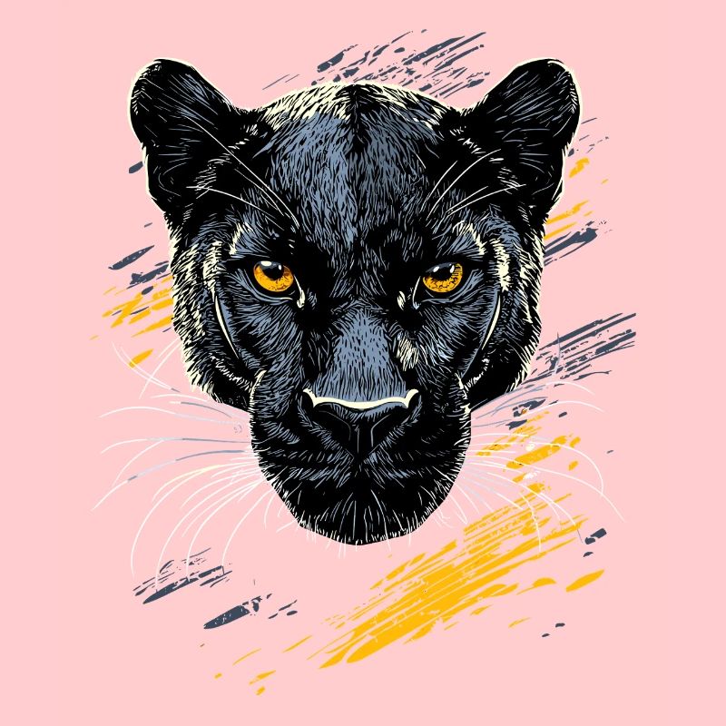 Panther Leopard Raubkatze Süße Großkatze Panter