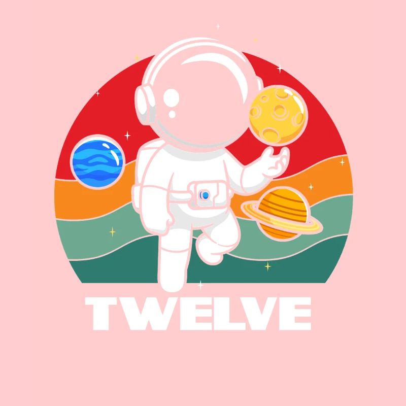 Aventure d’anniversaire de douze ans d’astronaute