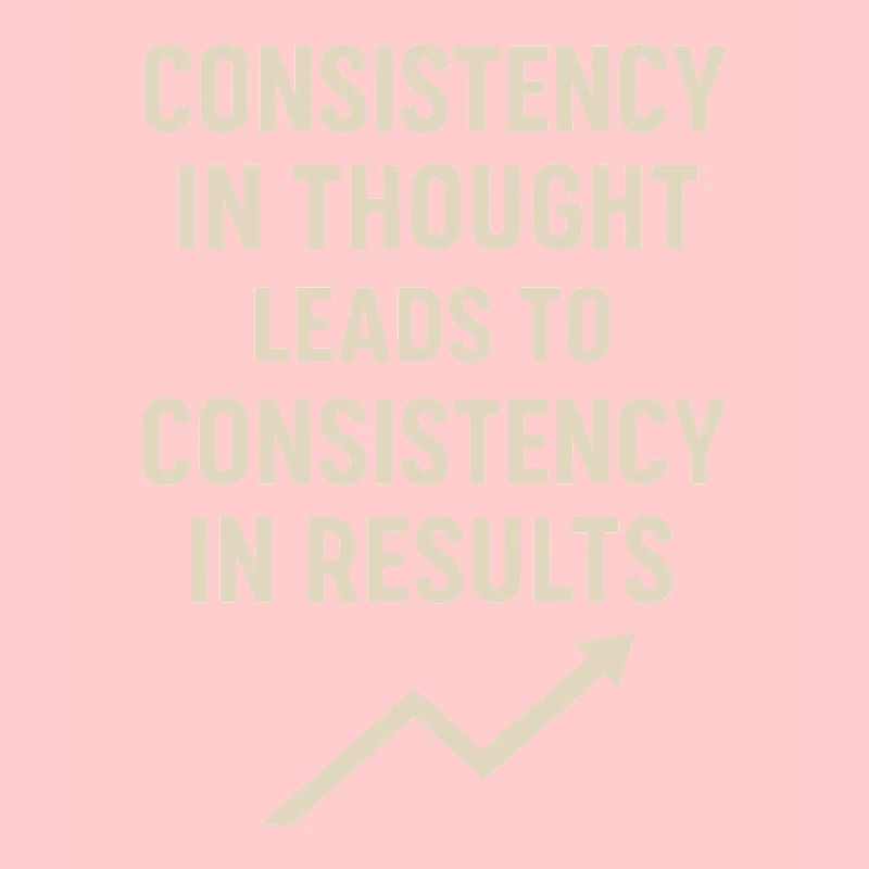 La cohérence dans la pensée conduit à la cohérence dans la pensée