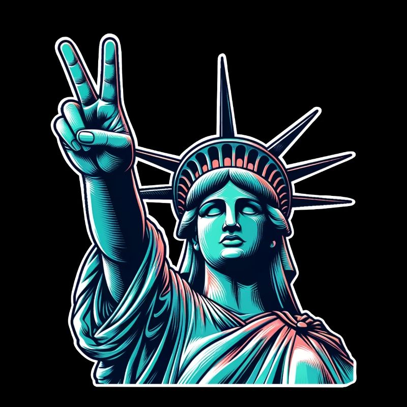 Statue de la Liberté Paix