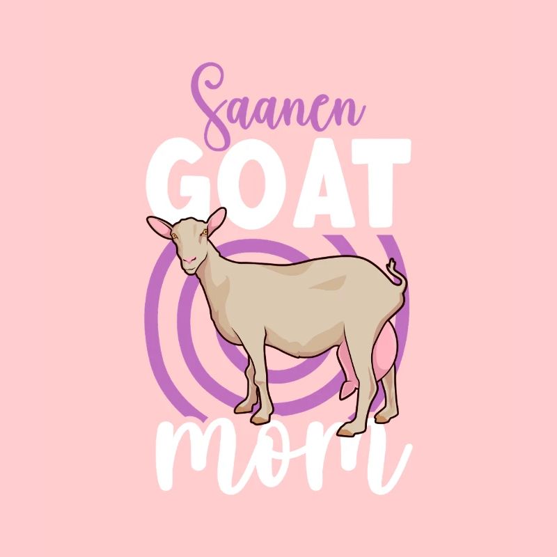 Mama einer Saanenziege