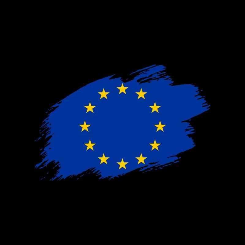 Drapeau du drapeau de l'Europe