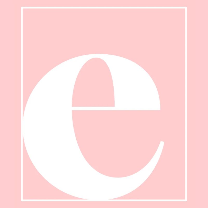 Lettre alphabet e