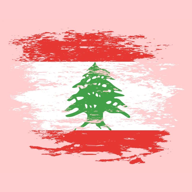 Drapeau du Liban utilisé