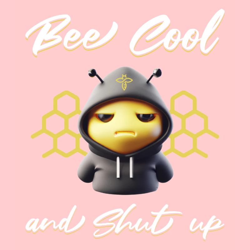 Conception d’abeille cool