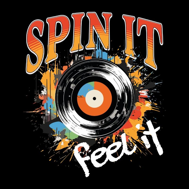 Vinyl Record LP Turntable Retro