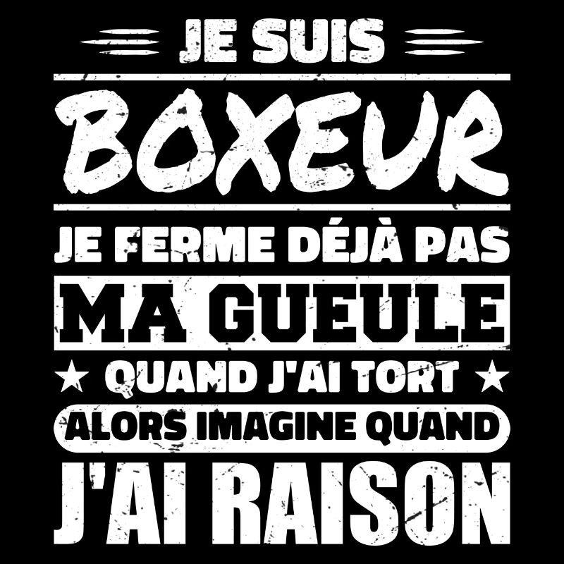 Ich bin Boxer Humor Boxen Boxer Geschenk