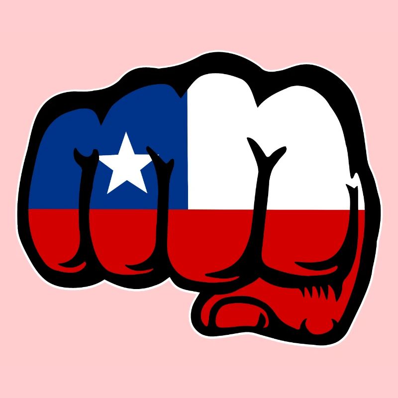 Chile Flagge Faust