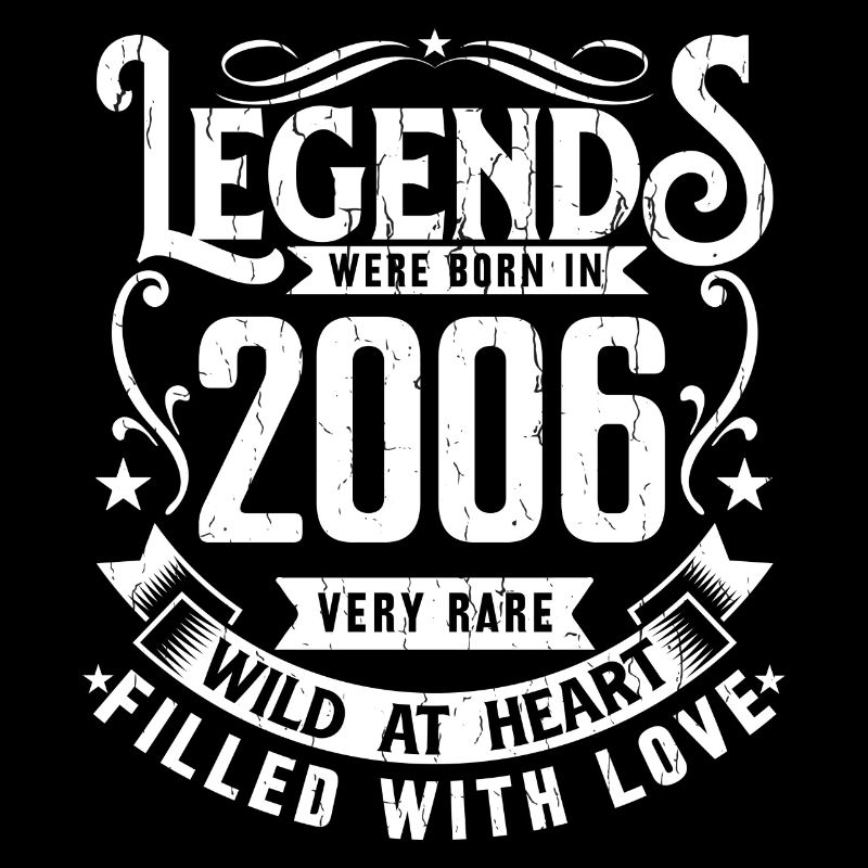 Legendary since 2006 born in 2006 Gift 2006
