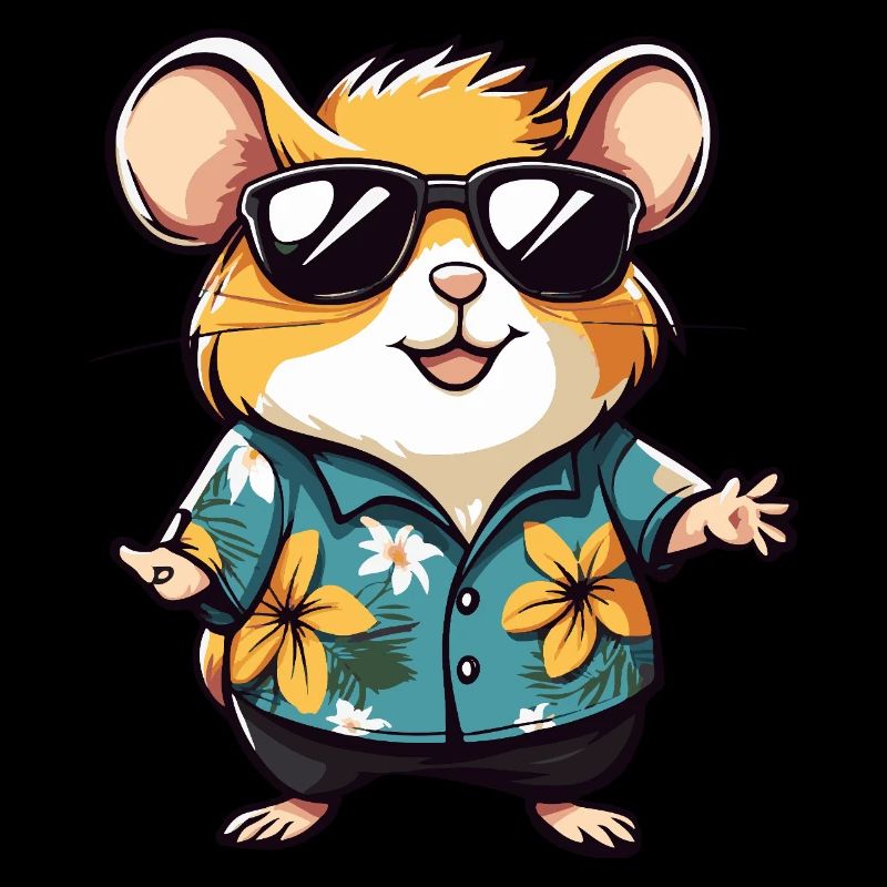 Hamster Funny Summer
