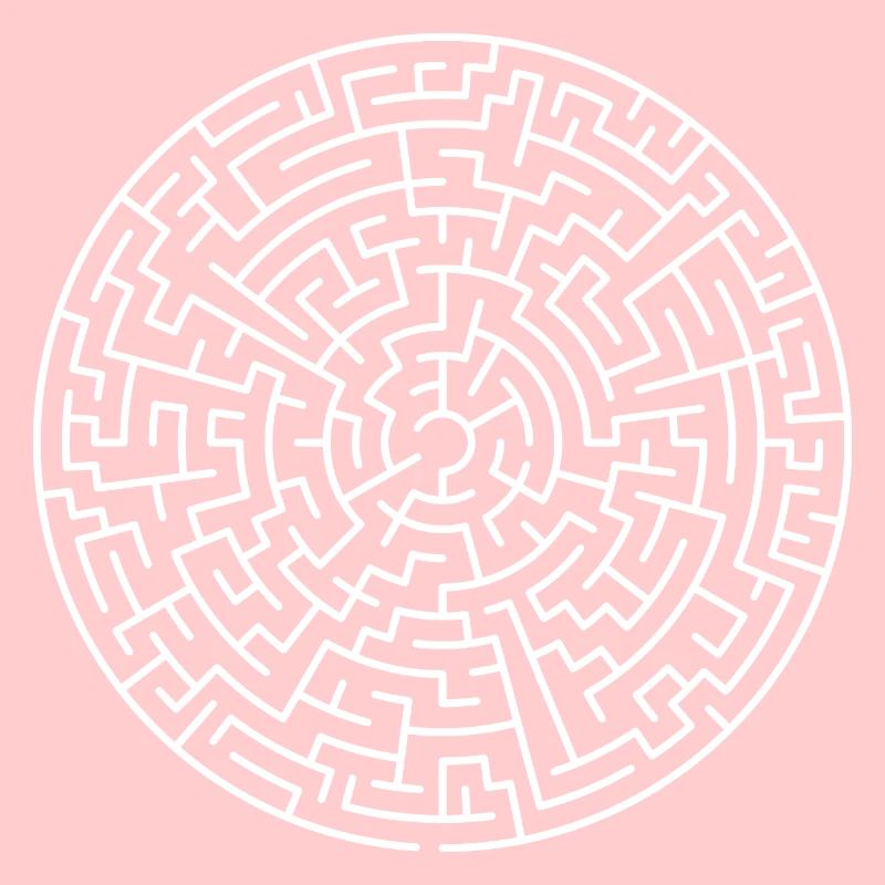 Labyrinth white