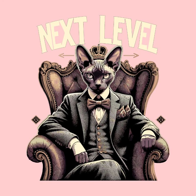 Cornish Rex Anzug Next Level Katze Geschenk