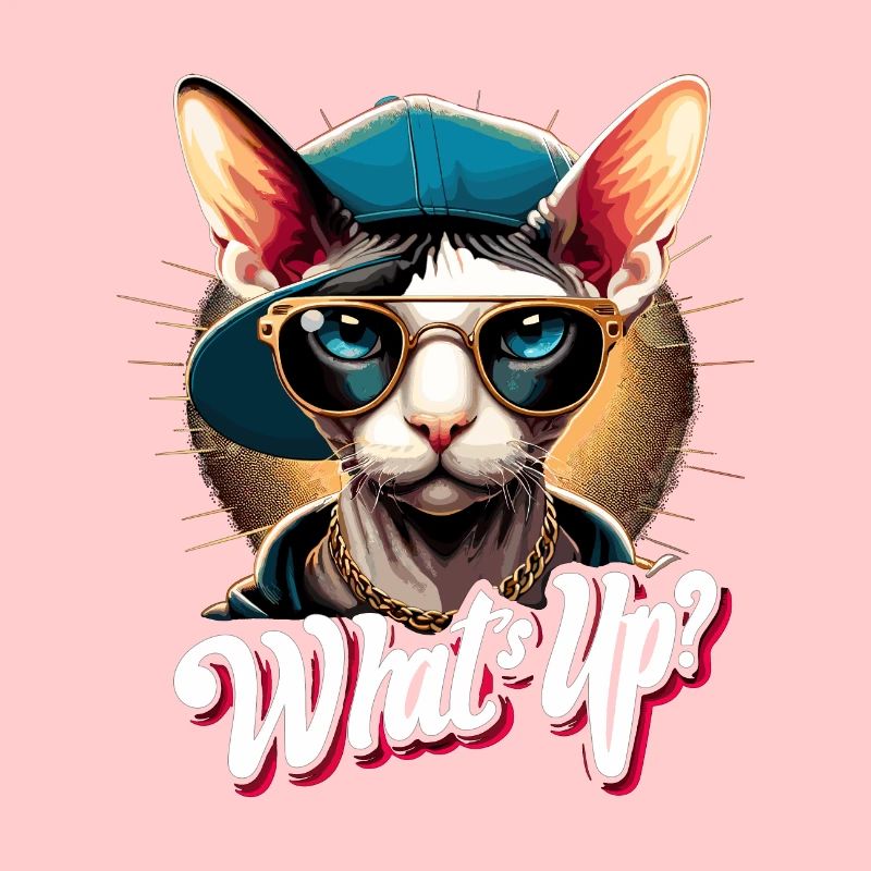 Cornish Rex What's Up Cat Gift