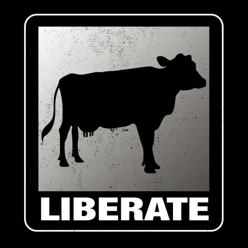 Libérer une vache végétalienne
